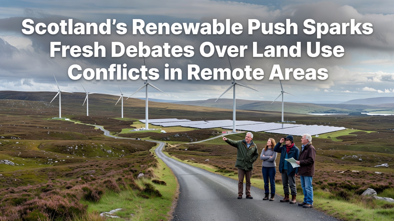 Scotland's Renewable Push Sparks Fresh Debates Over Land Use Conflicts in Remote Areas